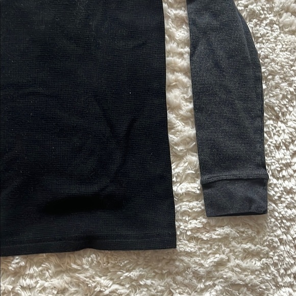 Akademiks Men's Black/Grey Long Sleeve Shirt - Picture 7 of 9